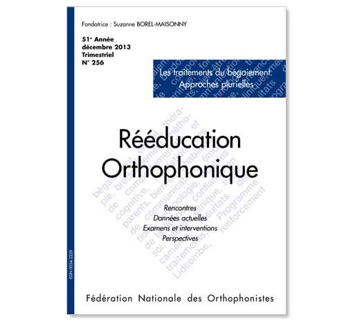 Image principale de N° 256 - Les traitements du bégaiement. Approches plurielles (pdf)